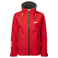 Gill OS32 Womens Coastal Sailing Jacket  - Red