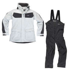 Gill Coast Sailing Jacket & Trouser Kit Combo - Silver