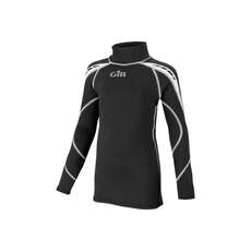 Gill Junior Hydrophobic Fleece Top - Black