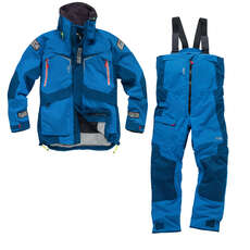 Gill OS23 Jacket & Trouser Sailing Kit Combo - Blue/Blue Gill OS23 Jacket & Trouser Sailing Kit Combo - Blue/Blue