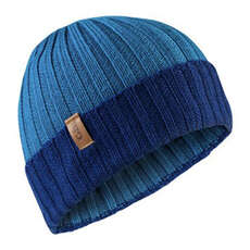 Gill Wide Rib Knit Beanie - Blue Gill Wide Rib Knit Beanie - Blue