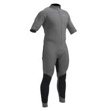 Gul CODE ZERO 3/2mm Flatlock Short Arm Wetsuit - Metal