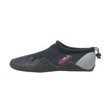 Gul Junior Power Slippers 2023 - 3mm Wetsuit Shoes 2023 - Black/Grey