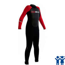 Gul Junior RESPONSE 3/2mm Steamer Wetsuit - Black/Red