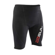 Gul RESPONSE 2mm Flatlock Neoprene Wetsuit Shorts  - Black
