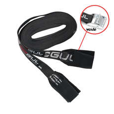Gul Tie Down Straps - 3m x 25mm (Pair) - Black Gul Tie Down Straps - 3m x 25mm (Pair) - Black