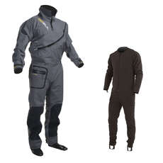 Gul SHADOW Halo Zip Drysuit - FREE UNDERSUIT