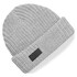 Gill Cable Knit Beanie - Light Grey Marl
