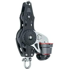 Harken 2624 57mm Carbo Fiddle Block - Swivel & Cam Cleat & Becket