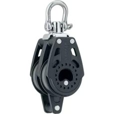 Harken 2639 40mm Carbo Double Block - Swivel & Becket
