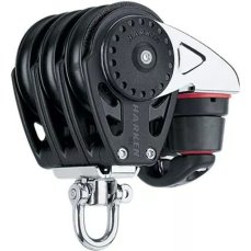 Harken 2668 75mm Carbo Triple Block - Swivel & Cam Cleat
