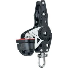 Harken 2693 75mm Carbo Fiddle Block - Swivel & Cam Cleat & Becket