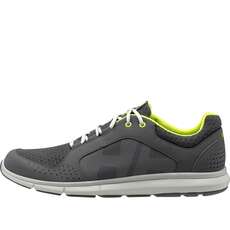 Helly Hansen Ahiga V4 Hydrapower Deck Trainers - Charcoal/Azid 11582