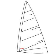 Replica Laser ® Full / ILCA 7 Mainsail - No Battens