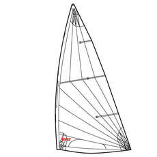 Replica Laser ® Full / ILCA 7 Mainsail Mark 2 - No Battens