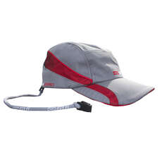 Gul Quick Dry Sailing Cap - Silver/Red