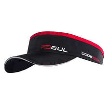 Gul Quick Dry Sailing Visor - Black/Red