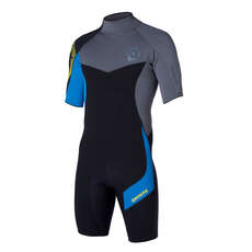 Mystic Crossfire 3/2 Kitesurfing Shorty Back Zip 2014 - Blue Mystic Crossfire 3/2 Kitesurfing Shorty Back Zip 2014 - Blue
