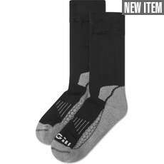 Gill Merino Midweight Sailing Socks  - Black