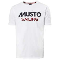 2023 Musto T-Shirt - White - LMTS101-001