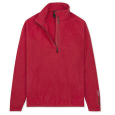 Musto Evolution Essential Half Zip Microfleece Jacket - True Red