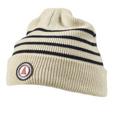 Musto Nautical Beanie - Antique Sail White / True Navy