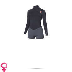 Mystic Womens DIVA 3/2mm GBS Longarm BZ Super Shorty - Black Mystic Womens DIVA 3/2mm GBS Longarm BZ Super Shorty - Black