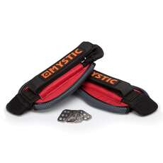 Mystic Kitesurfing Footstrap Adjustable Set - Red