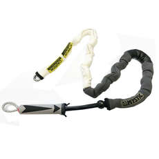 Mystic Kitesurfing Leash Neo Handle Pass - Grey/White 2 Mystic Kitesurfing Leash Neo Handle Pass - Grey/White 2