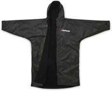 Northcore Beach Basha Pro 4 Season Changing Robe / Poncho - Black