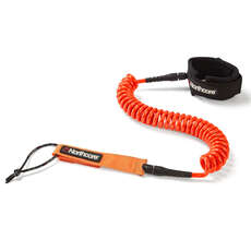 Northcore Coiled SUP Leash 10' x 8mm - Orange