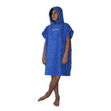 Northcore Kids Changing Robe / Poncho - Blue - Age 6-12yrs