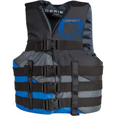 OBrien 4 Buckle Wake / Ski Vest / Buoyancy Aid  - Blue 2172402