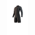 Mystic Marshall 3/2 GBS Front-Zip Longarm Shorty Wetsuit - Black/ Grey