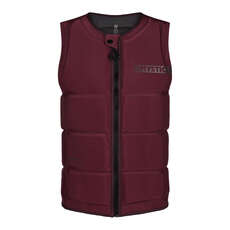 Mystic Star Wake BoardingFront-Zip Impact Vest - Oxblood Red 200182 Mystic Star Wake BoardingFront-Zip Impact Vest - Oxblood Red 200182