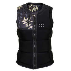 Mystic Womens Dazzled Wake Boarding Front-Zip Impact Vest - Black