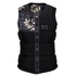 2023 Mystic Womens Dazzled Wake Boarding Front-Zip Impact Vest - Black