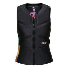 Mystic Womens Ruby Kite Surfing Front-Zip Impact Vest - Dark Grey 220143