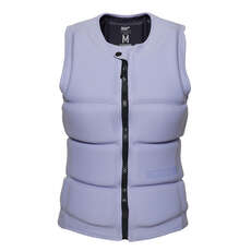 2022 Mystic Womens Star Wake Boarding Front-Zip Impact Vest - Pastel Lilac