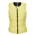 2023 Mystic Womens Star Wake Boarding Front-Zip Impact Vest - Pastel Yellow