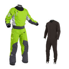 Palm Spark Paddling / Kayaking Drysuit - Lime
