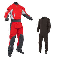 Palm Stikine Paddling / Kayaking Drysuit  - Red