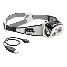 Petzl REACTIK® 220L Rechargeable Headlamp - Black Petzl REACTIK® 220L Rechargeable Headlamp - Black