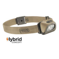 Petzl TACTIKKA® + Compact Hybrid 250L Headlamp - Desert Petzl TACTIKKA® + Compact Hybrid 250L Headlamp - Desert