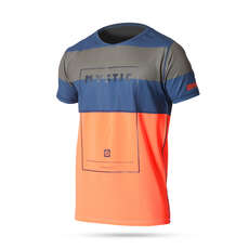 Mystic Drip Quick Dry Shortsleeve UV50 Top - Coral