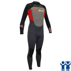 2013 Gul Response Steamer 5/3mm Junior Wetsuit - Gry/Red [JXXS]