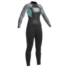 Gul Womens RESPONSE 5/3mm Blindstitch Womens Wetsuit - Black/Mint