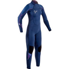 Gul Womens Response Blindstitch Steamer 3/2mm Wetsuit - Blue - RE1232-B7 Gul Womens Response Blindstitch Steamer 3/2mm Wetsuit - Blue - RE1232-B7