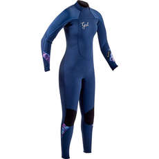 Gul Womens Response 4/3mm BS Wetsuit - Blue - RE1248-B7 Gul Womens Response 4/3mm BS Wetsuit - Blue - RE1248-B7
