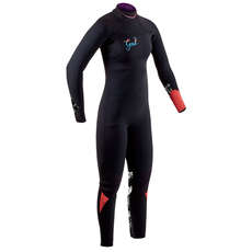 Gul Womens Response FX 3/2mm BS Wetsuit - Black/Print - RE1264-B7 Gul Womens Response FX 3/2mm BS Wetsuit - Black/Print - RE1264-B7